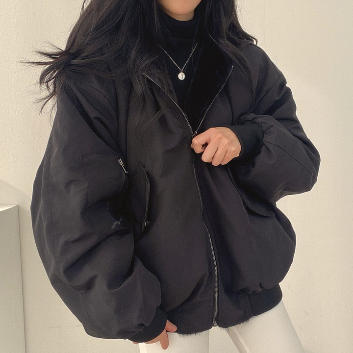 Morgan™ Comfy double-sided warm jacket