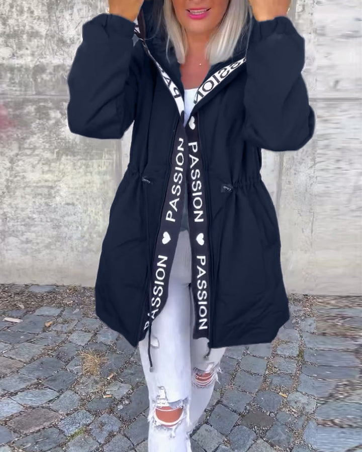 Nathalia™ Classic Jacket with Zip Closure