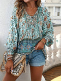 Jovie™ Vintage Floral Peasant Top