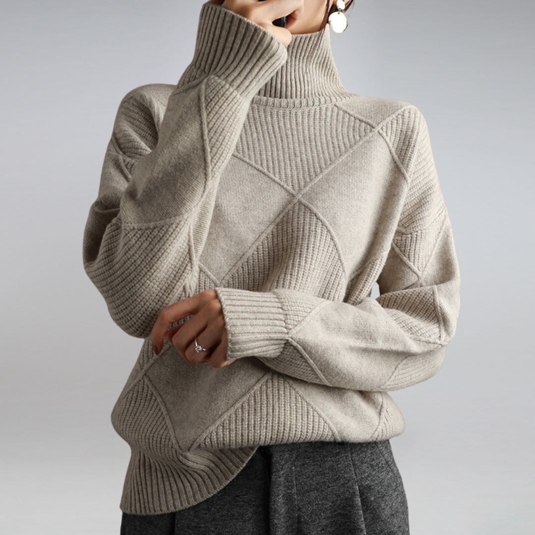 Emily™ Soft Cashmere Turtleneck Sweater