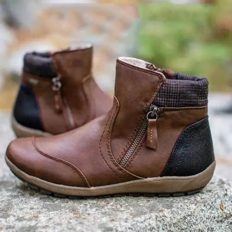 Moira™ |  Premium Zipper Orthopedic Waterproof Boots