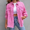 Chloe™ Ripped Denim Jacket