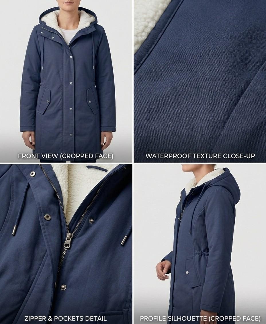 Amélie™ | Waterproof Fleece-Lined Parka