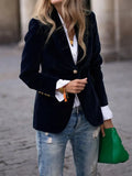 Kelly™ - Elegant Velvet Blazer