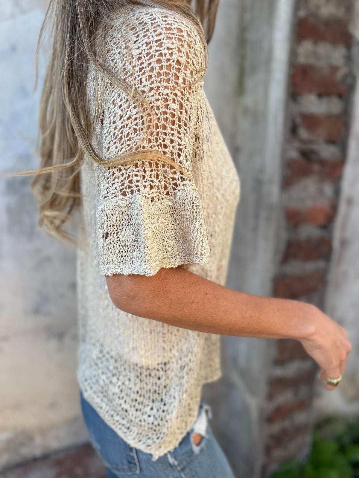 Elara™ Elegant Textured Top