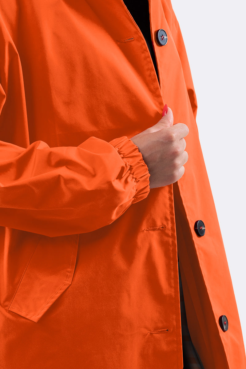 Rachel™ Water-Resistant Oversized Hooded Windbreaker